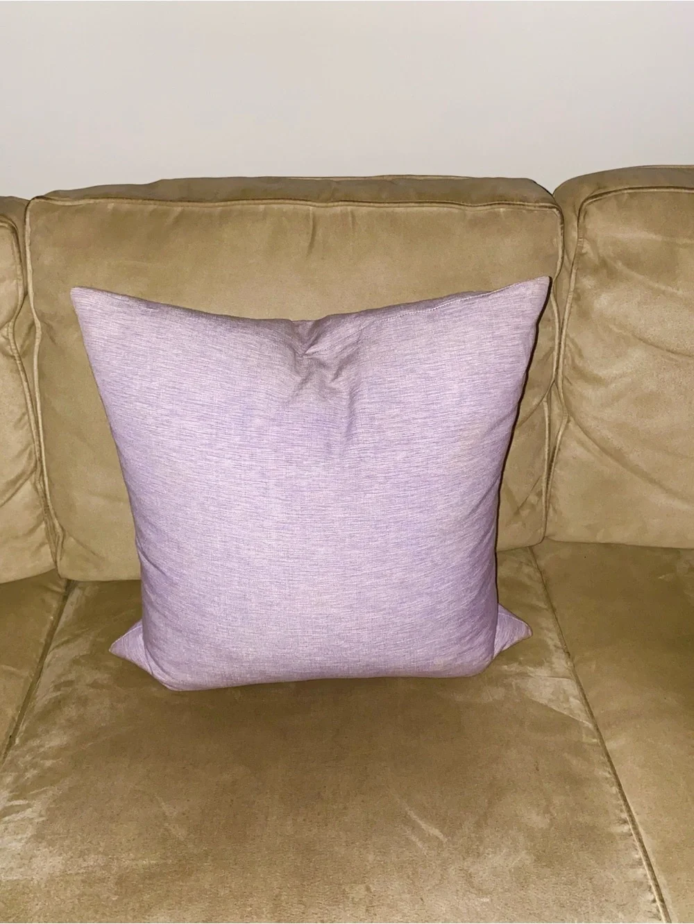 Crate & Barrel Lavender Decorative Throw Pillow - Home Accents